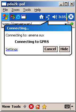 gprs connection