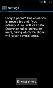 android encryption